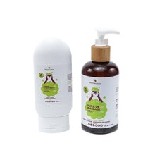 Charger l'image dans la galerie, DUO Huile à massage et crème hydratante au ghassoul